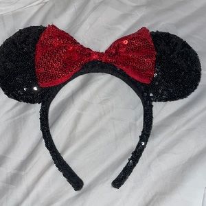 Sparkly Black Disney Minnie Ears